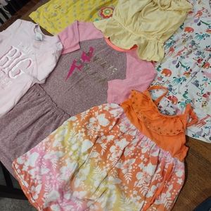 Girls 4/5 shirt/dress lot